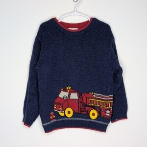 Covington Firetruck Sweater 5/6